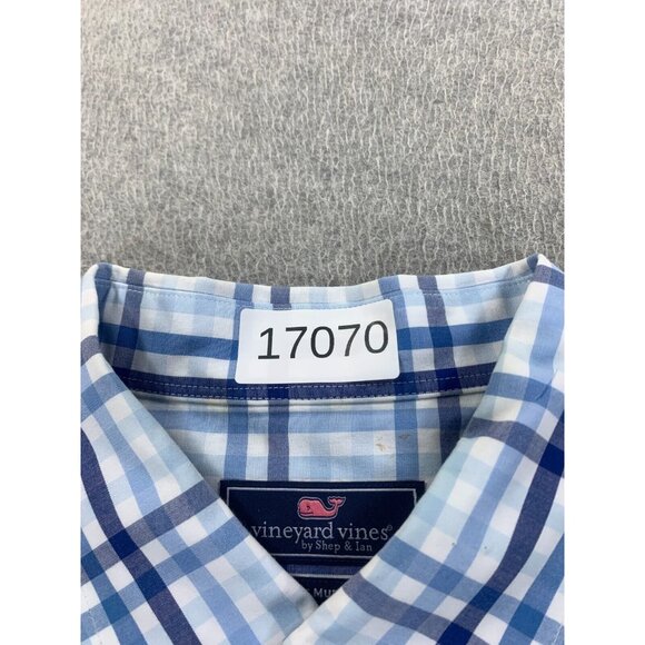 Vineyard Vines Classic Fit Plaid Long Sleeve Button Down Shirt (Men's Large) - Picture 5 of 12